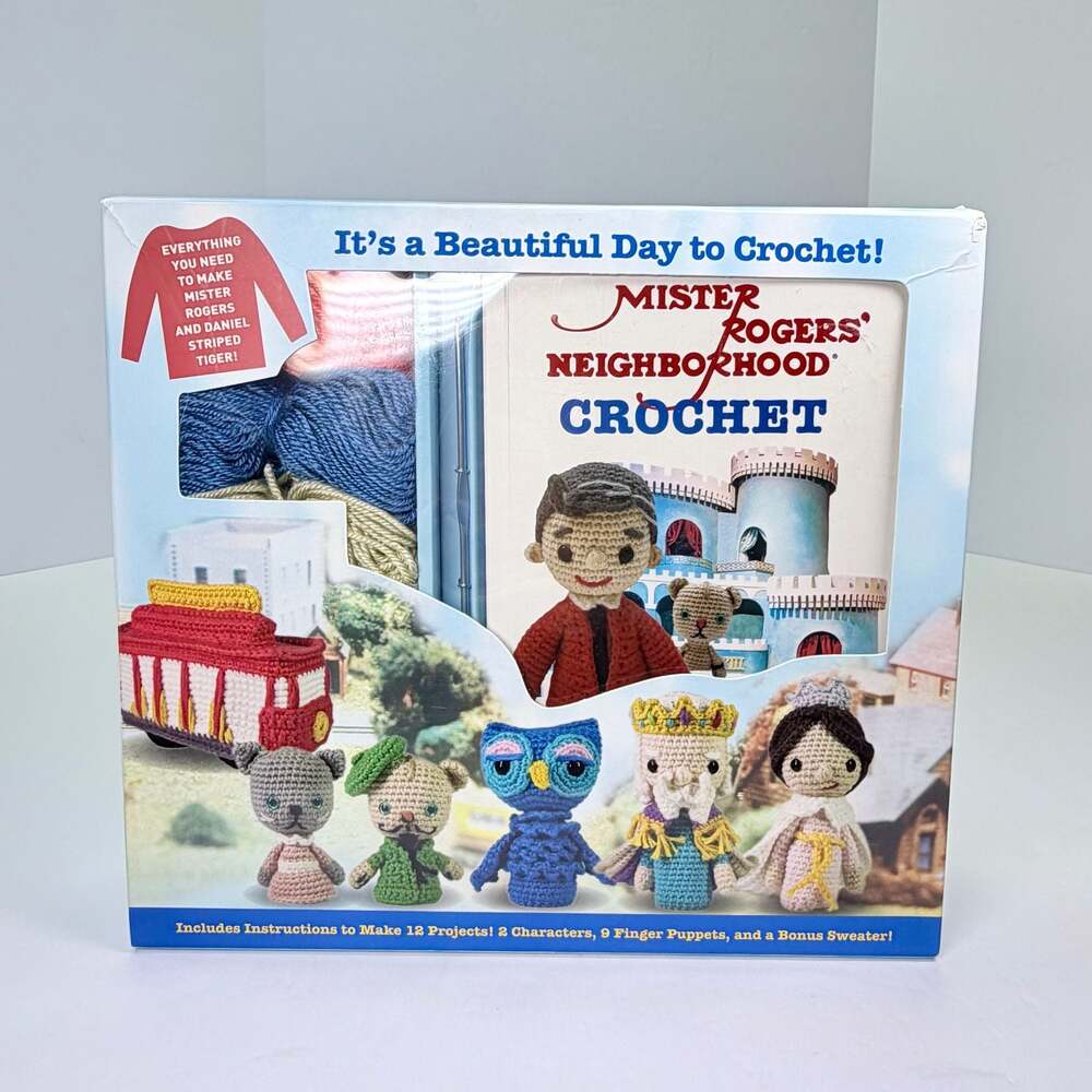 Mr Rogers neighborhood crochet kit